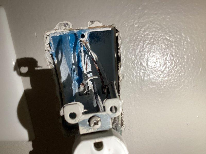 Completed electrical estimate for wet bar outlet modifications. Assessed existing outlet locations and determined requirements for relocating multiple outlets and installing one additional outlet to improve functionality and accessibility of the wet bar area. Documented existing electrical infrastructure including current outlet placement, wiring configuration, and junction box conditions to develop comprehensive scope of work for the proposed electrical modifications.