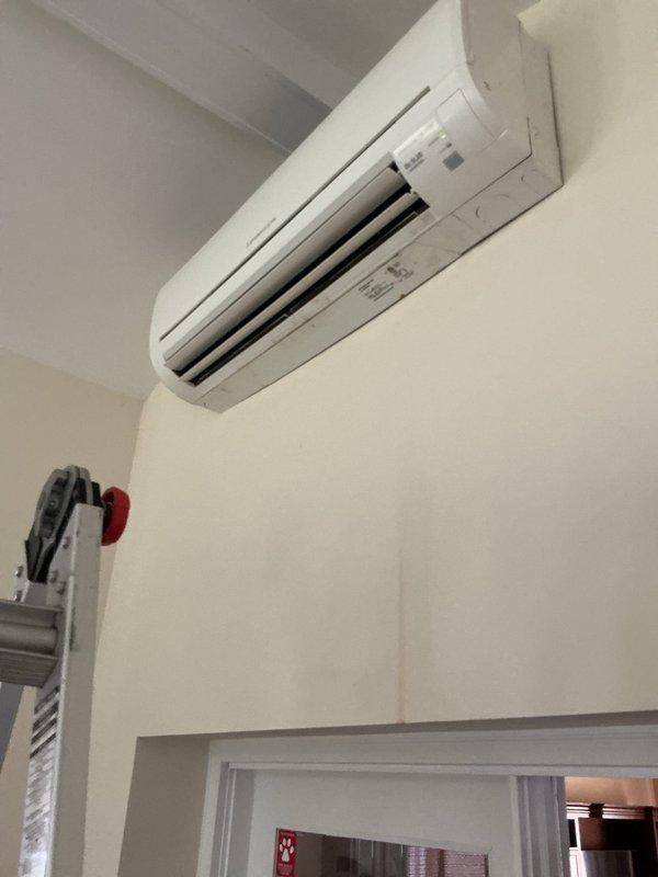 Completed comprehensive cooling season tune-up on ductless mini-split system, servicing both indoor wall-mounted evaporator unit and outdoor condenser unit. Performed standard maintenance procedures including filter cleaning, coil inspection, refrigerant level verification, electrical connection testing, and operational assessment of all system components. All equipment found to be functioning within manufacturer specifications with no deficiencies noted.