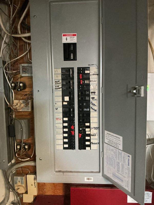 Responded to callback for residential cooling system not activating. Upon arrival, inspected electrical breaker panel serving HVAC equipment. Found tripped circuit breaker supplying power to outdoor condensing unit. Reset breaker, verified proper voltage supply, and confirmed system restored to normal cooling operation. Advised homeowner to monitor system performance and contact for service if breaker trips again, as repeated tripping may indicate underlying electrical or compressor issues requiring further diagnosis.