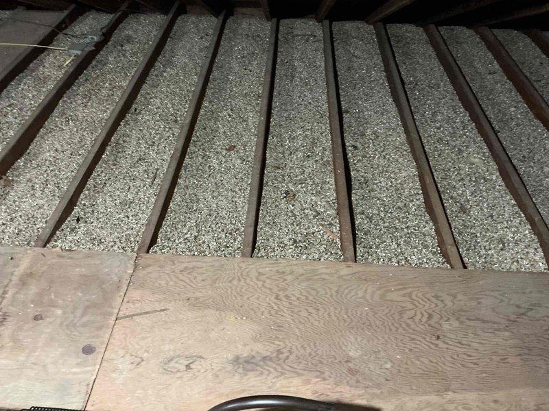 Conducted site assessment for installation of three ceiling fans in locations without existing fixtures. Inspected attic space to evaluate structural support and electrical routing requirements, documenting joist spacing and insulation conditions. Assessed ceiling surfaces in designated rooms to determine mounting locations and verify adequate clearance for fan installation.