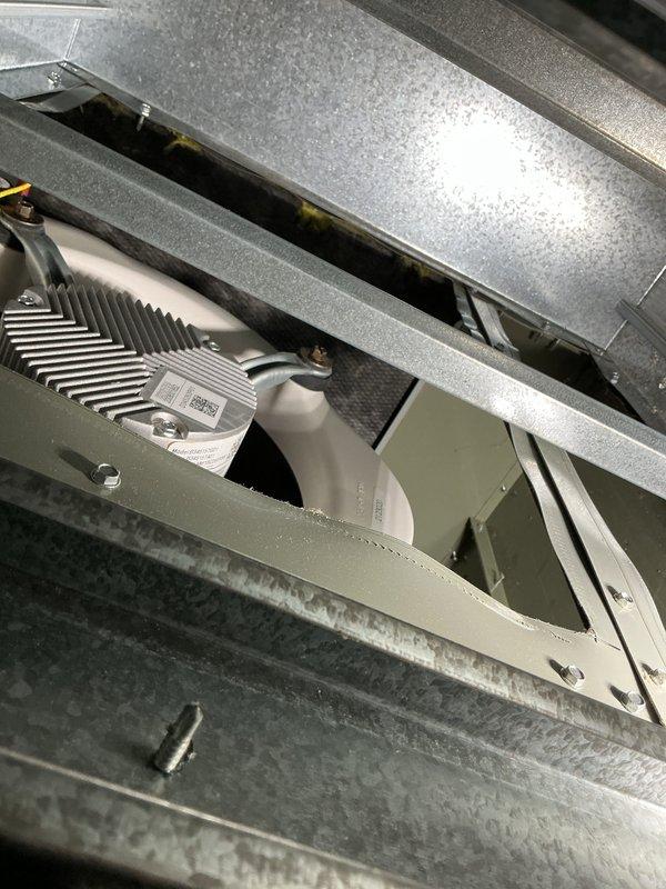 Completed comprehensive cooling system tune-up on 5-year-old ground-level AC unit. Performed refrigerant pressure and temperature diagnostics using manifold gauge set, confirming system operating within manufacturer specifications. Inspected indoor air handler components including blower motor assembly and verified proper electrical connections throughout system.
