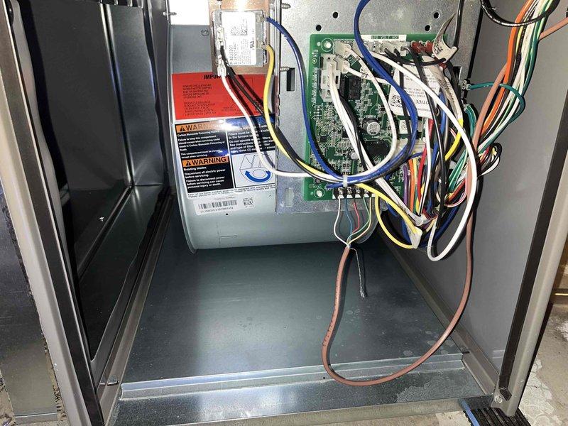 Completed comprehensive spring cooling tune-up on 13-year-old Lennox air conditioning system with no reported operational issues. Performed standard preventive maintenance protocol including inspection of indoor air handler control board and electrical connections, verification of proper wiring and safety controls, and outdoor condenser unit evaluation. All components found operating within normal parameters, system cleared for continued service.