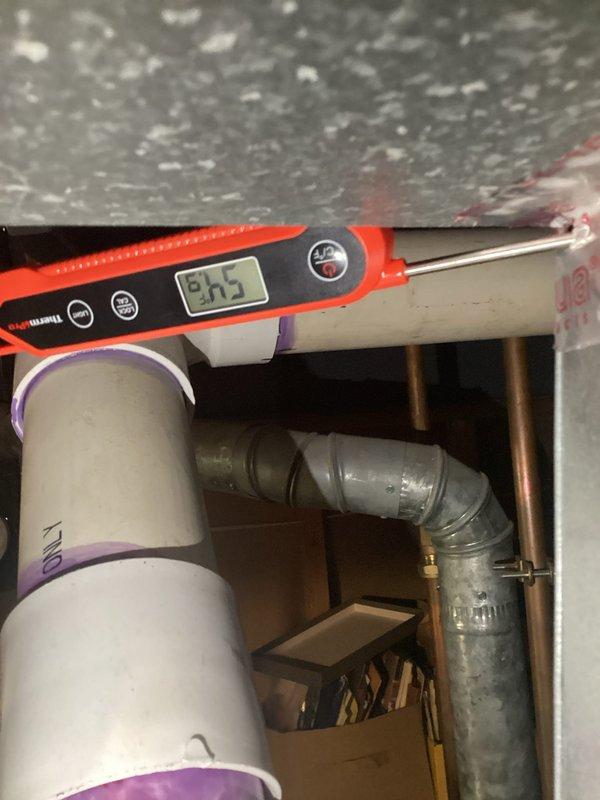Completed callback to address air conditioning system not maintaining set temperature. Replaced failed compressor on Trane unit as previously diagnosed. Verified proper refrigerant charge, tested system operation, and confirmed adequate cooling performance with temperature measurements in attic space showing system operating within normal parameters. Unit now maintaining desired temperature setpoint.