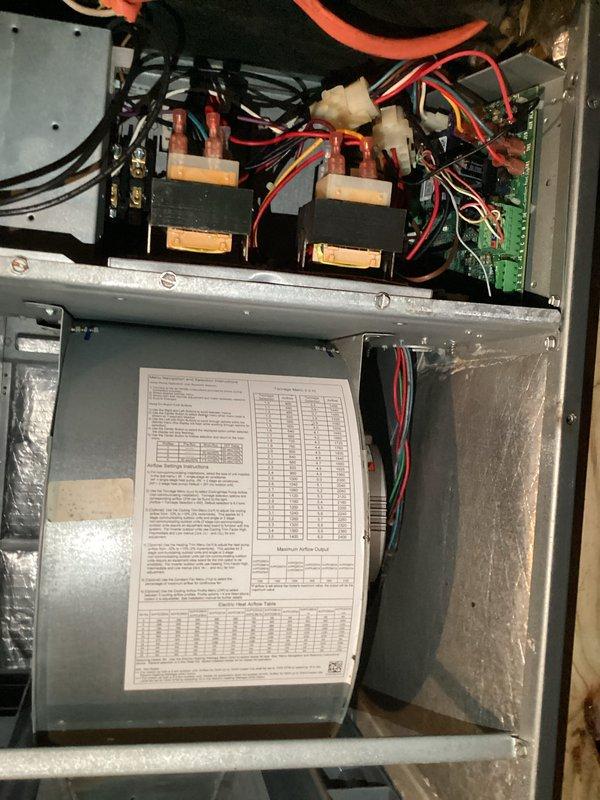 Completed annual preventative maintenance on two residential cooling systems. Performed comprehensive tune-up including inspection of condenser unit located on side of house and attic air handler components. Verified electrical connections, contactors, and control board operation; checked refrigerant levels and system pressures; inspected ductwork and return air grille; cleaned components as needed; confirmed proper system operation on both units.