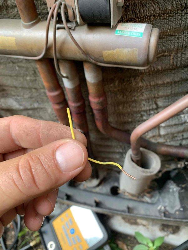 Completed warranty compressor replacement on HVAC system. Removed failed compressor with serial number 16491TTC4F and installed new warranty unit. Disconnected and reconnected all electrical wiring to new compressor, including multiple conductor connections. Documented serial numbers of both old and failed compressor per warranty requirements. Retained failed compressor for warranty claim processing. System tested and operational upon completion.
