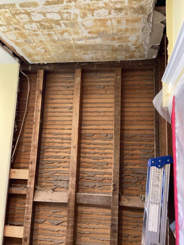 Conducted electrical estimate for bathroom remodeling project involving relocation of existing outlets and associated wiring, along with installation of new ceiling light fixture. Assessed existing electrical infrastructure in exposed ceiling and floor joist areas to determine routing requirements and material needs for proposed modifications.
