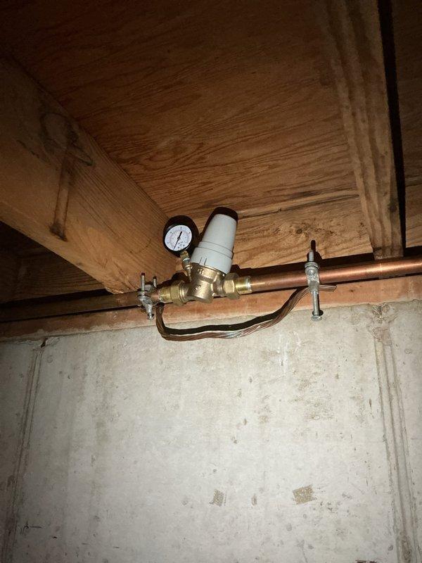 Replaced a non-functional 20+ year old gas water heater with a new 40-gallon gas tall unit, including installation of a new expansion tank and 3/4" pressure reducing valve (PRV). All copper piping connections were completed to code, with proper venting installed, and work was performed under city permit requirements.
