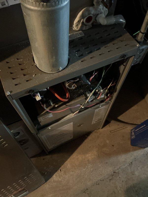 Completed comprehensive cooling system tune-up on a 2-year-old residential HVAC unit. Performed thorough inspection of furnace cabinet, blower motor assembly, electrical connections, and ductwork; verified proper operation of all components and confirmed system is ready for cooling season. All wiring connections checked and insulation inspected with no issues found.