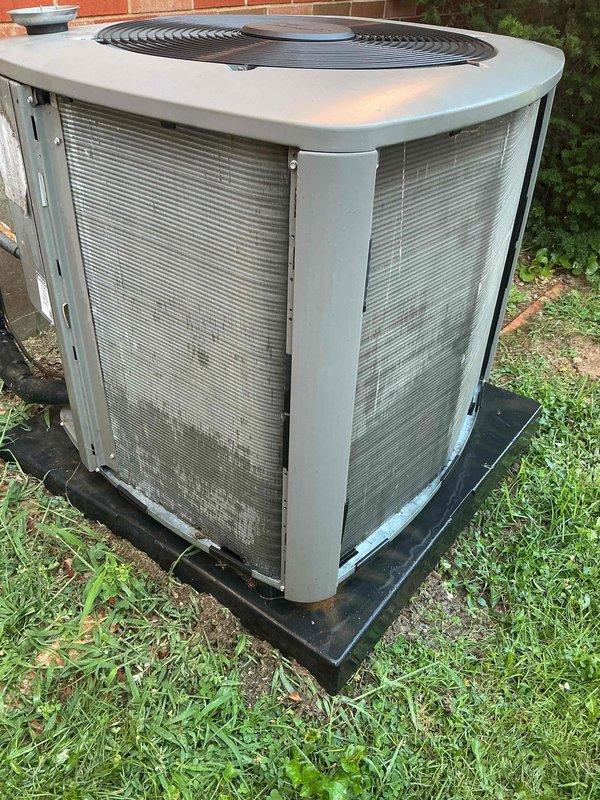 Completed comprehensive cooling maintenance tune-up on residential air conditioning system. Performed standard preventive maintenance procedures including inspection of outdoor condensing unit, verification of proper operation, and documentation of system condition. System found operating properly with no deficiencies noted; all components functioning within normal parameters.