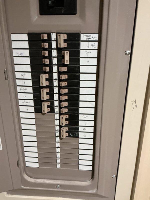 Responded to no cooling call on 10+ year old Lennox unit located at ground level in utility closet at back of home. Upon arrival, inspected outdoor condenser unit and electrical disconnect box, verified circuit breaker assignment at main electrical panel. Advised customer to shut off AC system and leave fan running to prevent further complications until issue could be properly diagnosed and repaired.