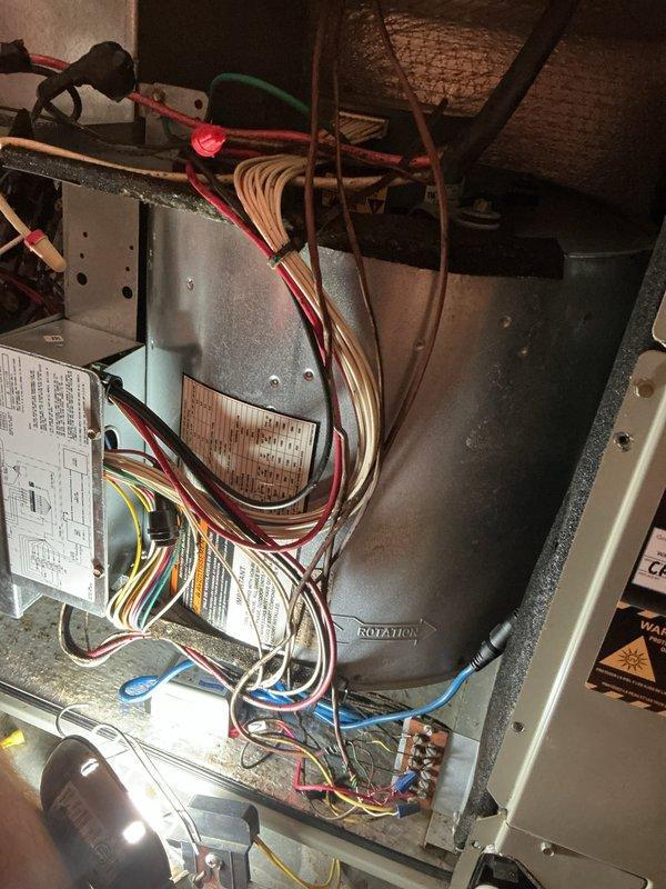 Completed comprehensive Supertune maintenance service on dual HVAC systems: 17-year-old Trane air conditioning unit and 24-year-old Heil heating system. Performed full system inspections including electrical connections, capacitor testing, refrigerant level verification, condensate drain checks, air filter evaluation, and thermostat operation verification on both units. All components found operating within normal parameters with no deficiencies noted. Systems tested under load and confirmed proper heating and cooling cycles with accurate temperature control at Honeywell programmable thermostat. Both units left in excellent working condition with seasonal maintenance completed per manufacturer specifications.