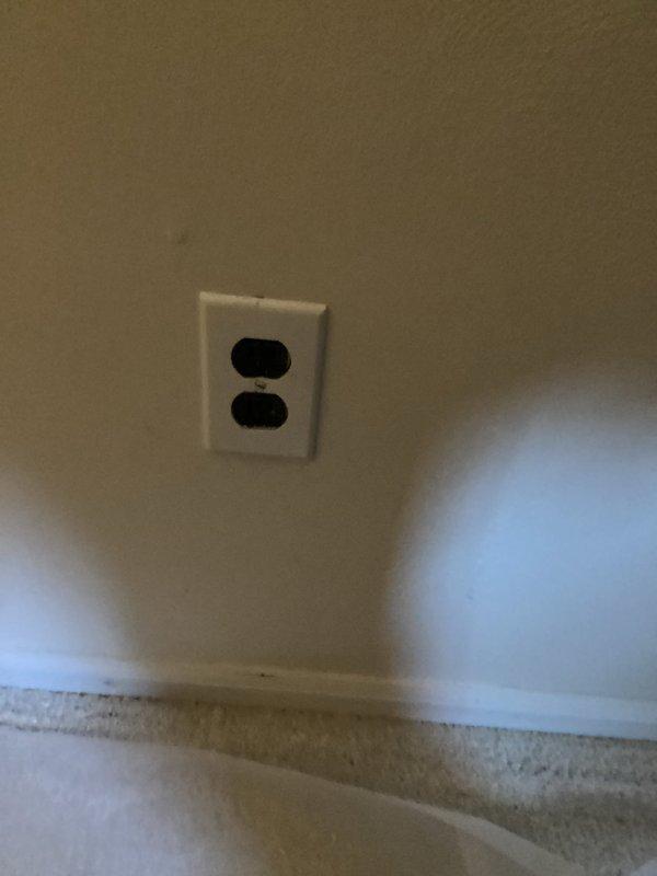 Replaced defective electrical duplex outlet in kitchen area. Existing outlet showed signs of wear and required replacement to maintain safe electrical service. Shut off power at main electrical panel, verified circuit de-energization, removed old outlet, and installed new standard white duplex receptacle. Confirmed proper wiring connections, tested outlet for correct polarity and grounding, and restored power. Outlet now functioning properly and safely secured to wall box.