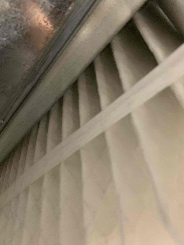 Performed heating maintenance and inspection on residential HVAC system. Conducted thorough examination of gas furnace burner assembly, confirming proper ignition and combustion with clean blue flame pattern across all burners. Inspected heat exchanger and verified safe operation of heating components. Evaluated condensate drainage system in response to previous clogging issue with air conditioning unit, checking for proper flow and addressing concerns about biological growth in drain line. Documented system condition through photographic records showing burner operation and ductwork components.