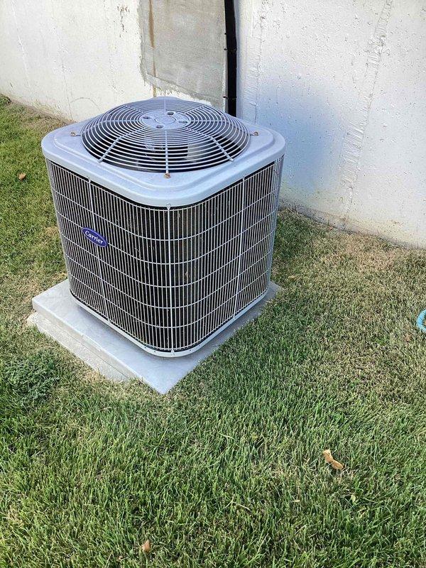 Responded to no cooling complaint on U10 system with reported loud humming noise from outdoor condenser unit. Upon arrival, inspected outdoor condenser unit located on concrete pad at side of home and indoor furnace/air handler in basement. Diagnosed compressor failure causing abnormal humming sound and inadequate cooling performance. Unit had been shut down by customer prior to arrival due to unusual operating sounds. Provided repair options and recommendations for compressor replacement to restore system to proper cooling operation.