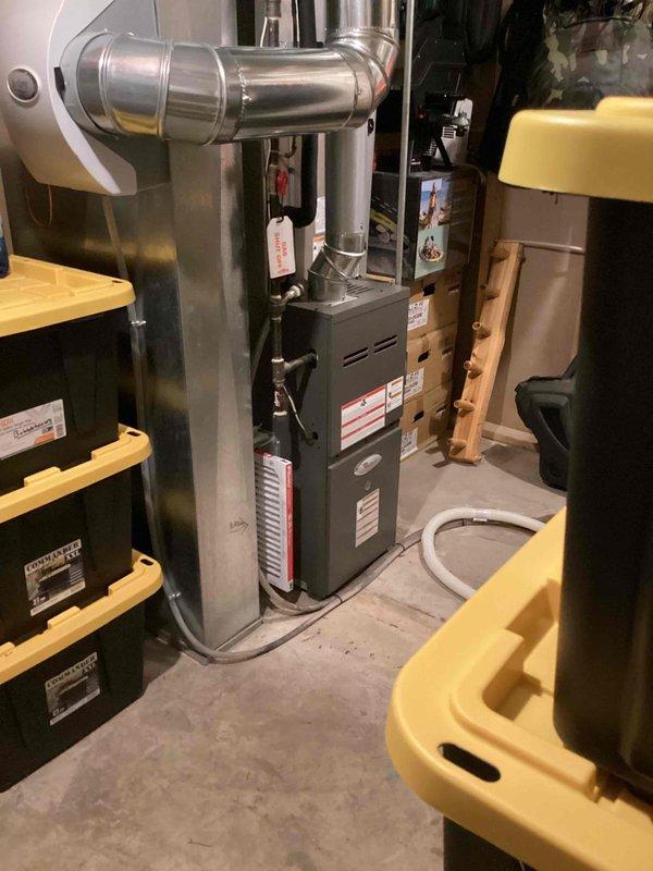 Responded to no cooling complaint on U10 system with reported loud humming noise from outdoor condenser unit. Upon arrival, inspected outdoor condenser unit located on concrete pad at side of home and indoor furnace/air handler in basement. Diagnosed compressor failure causing abnormal humming sound and inadequate cooling performance. Unit had been shut down by customer prior to arrival due to unusual operating sounds. Provided repair options and recommendations for compressor replacement to restore system to proper cooling operation.