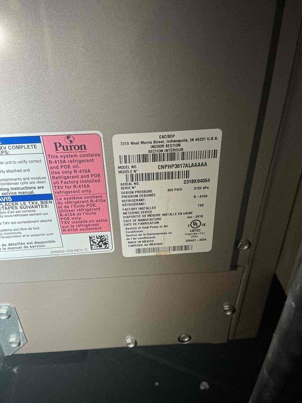 Responded to no cooling complaint on Carrier system. Upon arrival, performed diagnostic evaluation of indoor furnace unit and outdoor condensing unit. Inspected system components, verified refrigerant levels, and assessed overall equipment operation to identify cause of inadequate cooling performance.