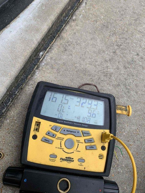 Responded to no cooling complaint on one of two systems at the property. Replaced failed thermostatic expansion valve (TXV) and installed hockey puck style wet switch for secondary drain line protection. System tested and verified operational upon completion, with proper refrigerant pressures confirmed using digital manifold gauges. Defective parts removed and disposed of per protocol.