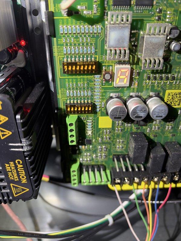 Responded to recall for AC unit short cycling every 20-30 seconds due to suspected wiring issue. Upon inspection, accessed control board and power module to diagnose electrical fault. Identified and corrected wiring problem on circuit board, verified all connections to control module and capacitors were secure, and tested system operation. Unit now cycling properly with no further short cycling observed.