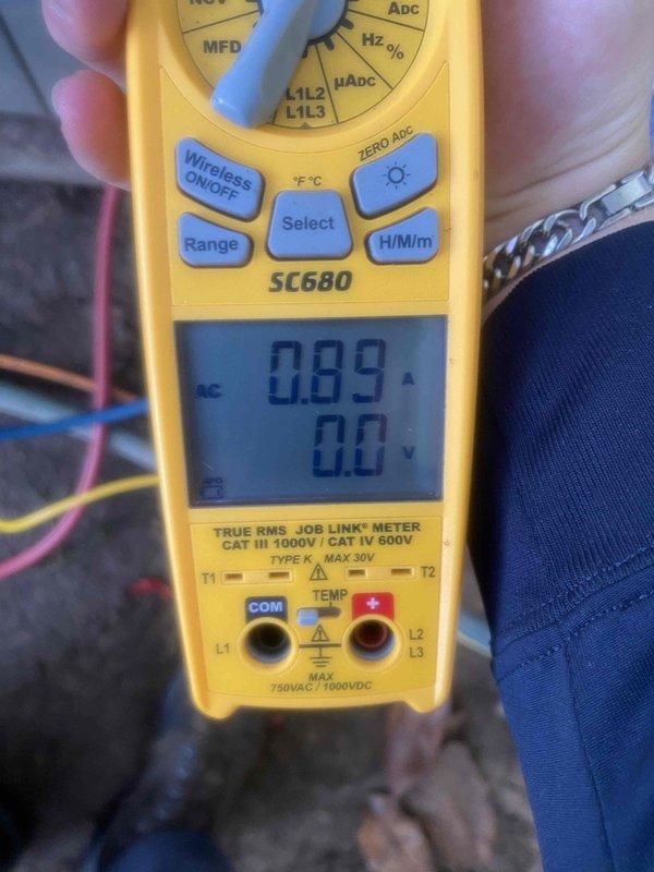# HVAC Supertune Completed

Performed comprehensive supertune service on single HVAC system including basement furnace and exterior AC unit. Conducted thorough inspection of evaporator coil assembly, which revealed significant dust and debris accumulation on heat exchanger fins requiring attention during maintenance protocol. Performed electrical diagnostics using digital multimeter to verify system amperage and voltage readings, confirming proper electrical operation within manufacturer specifications. Completed full tune-up checklist on both heating and cooling components per U10 service protocol standards.