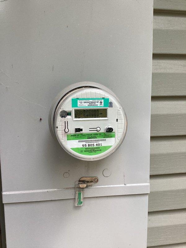 Completed comprehensive Elite electrical inspection of residential property. Thoroughly examined main electrical panel, documenting breaker configuration, circuit labeling system, and overall panel condition. Inspected digital utility meter installation, verified proper mounting and seal integrity, and confirmed meter functionality and communication indicators are operational. All electrical components photographed for documentation purposes, with no immediate safety concerns identified during the audit.