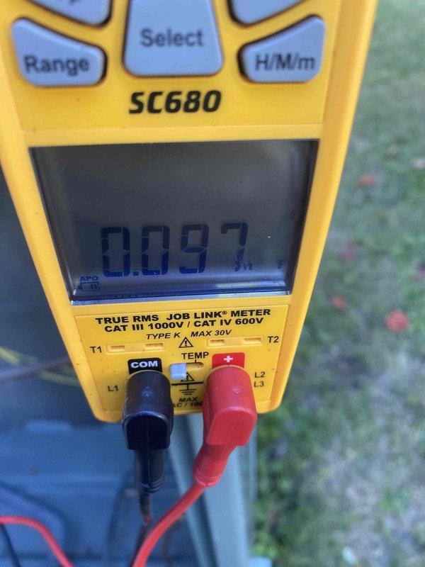 Responded to no cooling complaint on 10+ year old ground-level unit experiencing humming noise. Upon inspection, found contactor showing signs of significant corrosion and moisture damage to control panel with rust staining throughout electrical compartment. Tested voltage at contactor terminals and confirmed electrical failure preventing compressor engagement. Replaced failed contactor, cleaned corroded connections, and verified proper amperage draw. System restored to normal cooling operation with all components functioning within manufacturer specifications.