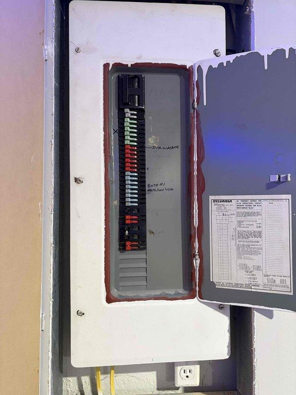 Responded to service call for circuit breaker repeatedly tripping and causing air conditioning system to shut down. Accessed electrical panel and identified faulty breaker(s) causing intermittent failures. Replaced defective circuit breaker(s) with properly rated components to restore reliable power delivery to the AC unit and eliminate nuisance tripping.