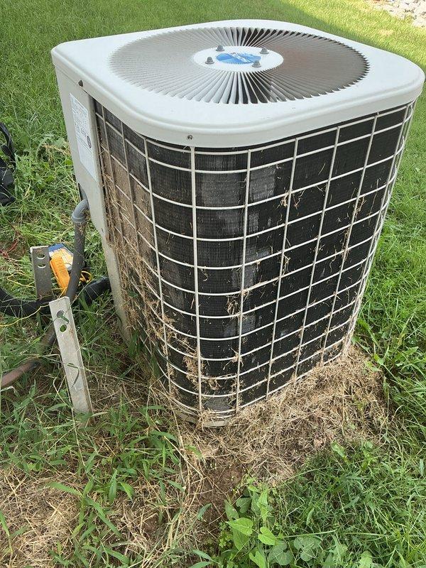 Completed comprehensive tune-up and maintenance on residential air conditioning system found in proper working order. Performed standard preventative maintenance procedures including inspection of indoor air handler unit, ductwork, and outdoor condenser unit. Outdoor unit coils showed accumulation of dirt and debris which were addressed during service, ensuring optimal heat transfer and system efficiency for continued reliable operation.