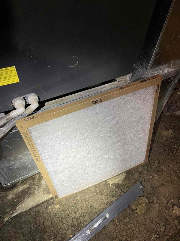 Completed comprehensive tune-up service on single furnace unit located in basement. Performed standard maintenance protocol including inspection of blower assembly, heat exchanger, and electrical components; verified proper operation of ignition system and safety controls; replaced air filter with new Flanders filter; and cleaned accumulated dust and debris from equipment housing and surrounding area.