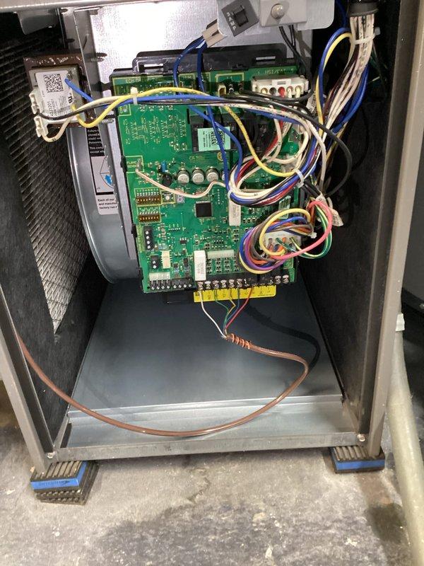 Performed comprehensive preventive maintenance tune-up on 5-year-old Lennox HVAC system with no reported issues or symptoms. Completed full system inspection including control board diagnostics, electrical connections verification, air filter assessment, and return air grille examination. All components found operating within normal parameters; system confirmed in good working condition following standard maintenance protocol.