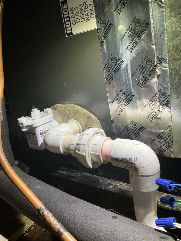 Responded to no cooling call for 2-year-old Lennox system with non-functioning S40 Smart Thermostat displaying blank screen. Upon arrival, diagnosed complete thermostat failure with no power to display. Verified 24VAC power supply from HVAC system transformer was present and within normal operating parameters. Determined thermostat had experienced internal component failure and was unable to be reset or reprogrammed. Removed failed S40 Smart Thermostat from wall mount and disconnected low-voltage wiring. Installed replacement thermostat, reconnected all control wiring to appropriate terminals, and restored power to system. Programmed new thermostat with customer preferences and verified proper communication with Lennox equipment. Cycled system through cooling mode to confirm compressor engagement, proper airflow, and temperature differential across evaporator coil. System restored to full operational status with cooling function operating as designed.