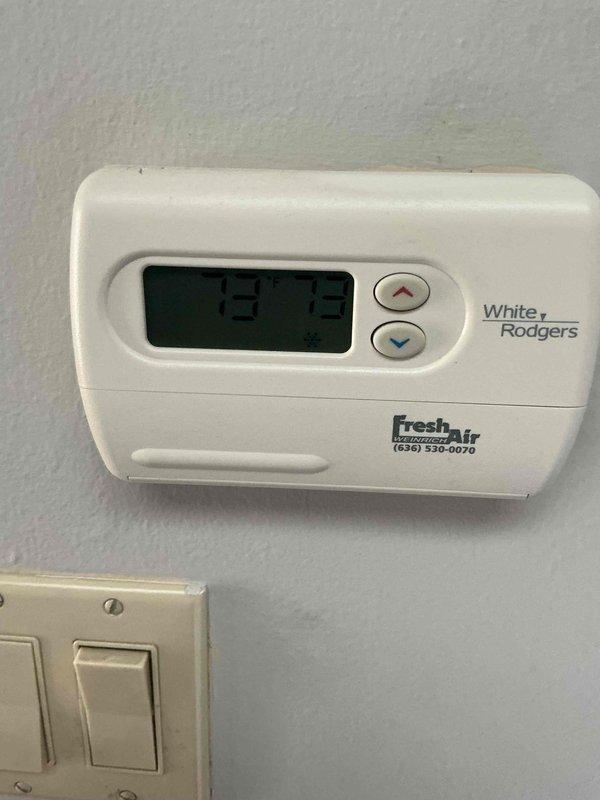 Completed comprehensive air conditioning tune-up and maintenance on a 7-year-old residential cooling system. Performed standard preventive maintenance procedures including inspection of thermostat operation, verification of air return grille and filter condition, system performance testing, and overall equipment assessment. All components found operating within normal parameters with no deficiencies noted; system confirmed in proper working condition.