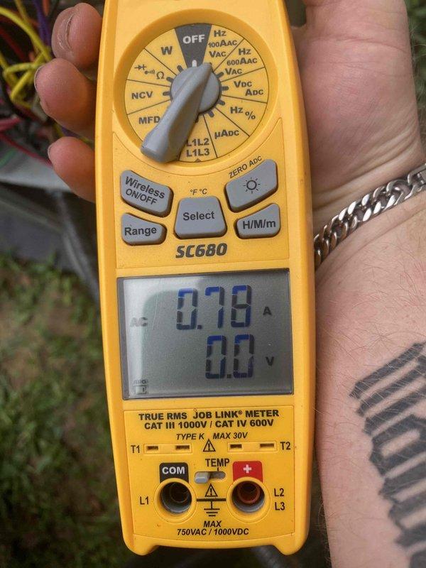 Responded to no cooling complaint on unit U10 where customer reported clicking sound and condenser not cycling on. Upon arrival, accessed HVAC cabinet and performed electrical diagnostics using digital multimeter. Measured voltage and amperage readings at control board and compressor circuit to identify failure point. Found electrical issue preventing compressor from engaging properly. Verified control board connections, circuit breaker panel functionality, and wiring integrity throughout system. Restored cooling operation and confirmed proper compressor cycling before departure.