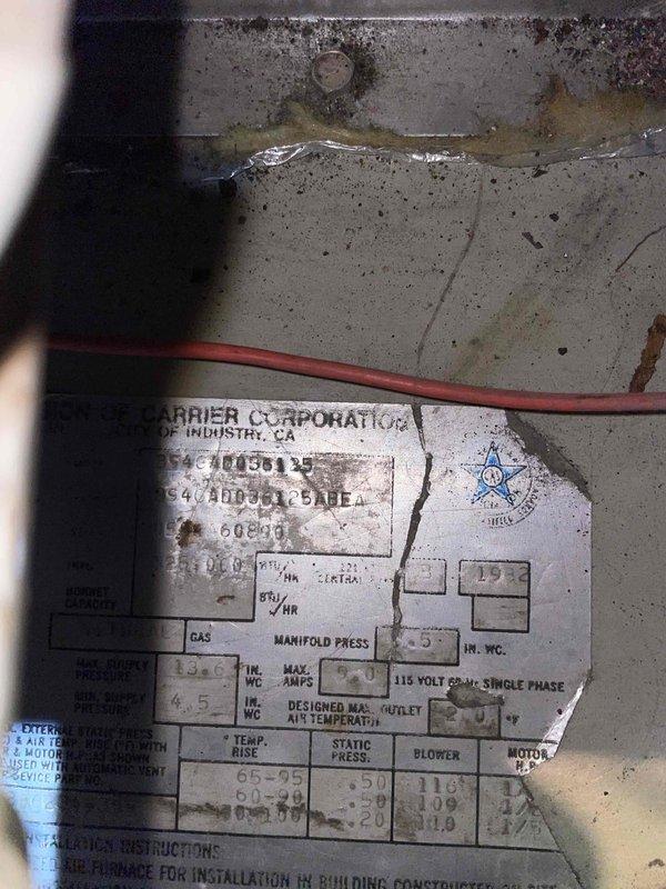 Completed comprehensive AC tune-up and preventive maintenance on Carrier HVAC system per customer request. System found in operational condition with no reported issues. Performed standard maintenance protocol including inspection of outdoor condensing unit, verified manufacturer specifications and electrical ratings on equipment label, assessed system components for wear and environmental exposure, and replaced dirty air filter showing moderate dust accumulation with new filter to maintain proper airflow and system efficiency.
