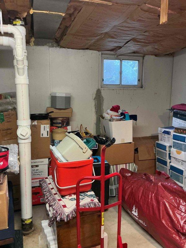 Responded to camera inspection request in unfinished basement area with exposed plumbing systems. Initial assessment revealed access limitations requiring specialized mini camera equipment not available on-site at time of service. No diagnostic work performed and no charges applied; follow-up visit will be required with appropriate camera equipment to complete inspection of plumbing lines.