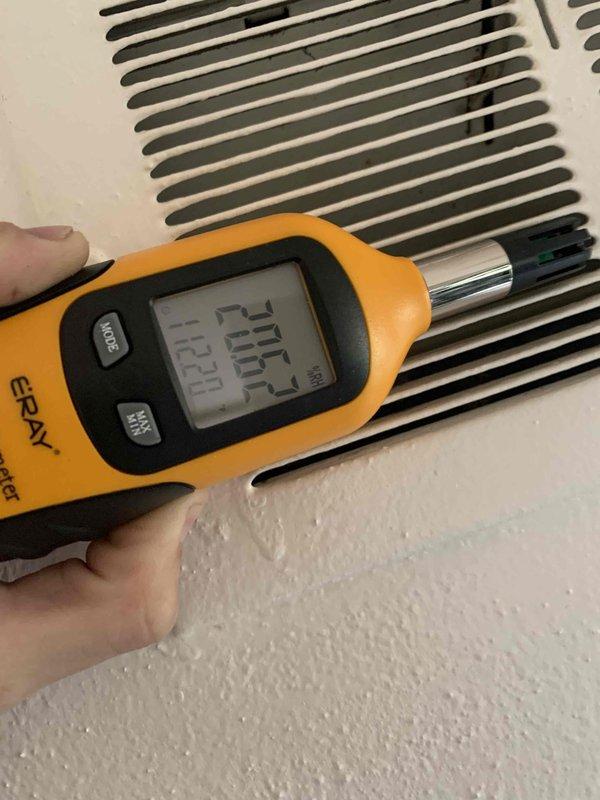 Completed comprehensive Supertune maintenance service on a 10-year-old HVAC system with air conditioning and furnace units. Performed thorough inspection of outdoor condenser unit and basement furnace, verifying proper operation of both heating and cooling systems. Conducted detailed diagnostics using digital multimeter to measure electrical parameters including voltage and amperage, confirming all readings within manufacturer specifications. Measured supply air temperature and airflow at ceiling register using digital thermometer to verify system performance. Inspected all accessible components, tested system controls, and confirmed proper cycling of both AC and heating modes. System found to be operating efficiently with no deficiencies noted during tune-up service.