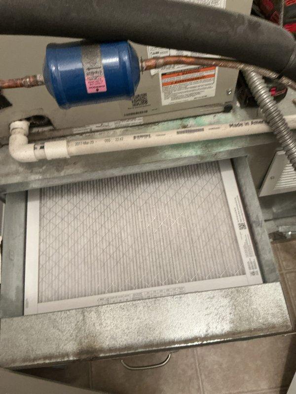 Completed comprehensive Supertune maintenance service on two HVAC units located in basement and side ground areas. Performed full system inspection, replaced air filters, checked refrigerant lines and insulation integrity, verified proper condensate drain operation, tested electrical connections and capacitors, and confirmed all components were operating within manufacturer specifications. Both systems are functioning efficiently with no issues identified.