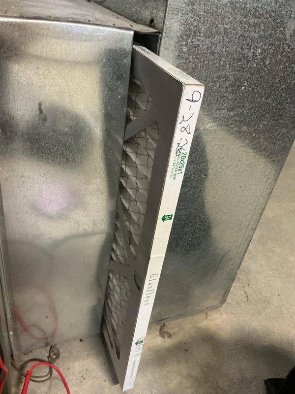 Completed comprehensive heating maintenance tune-up on two residential furnace units (9 years and 16 years old). Performed full system inspection, cleaned blower assemblies, checked electrical connections and wiring, replaced air filter, verified proper operation of all components, and confirmed both systems are functioning properly with no issues found.