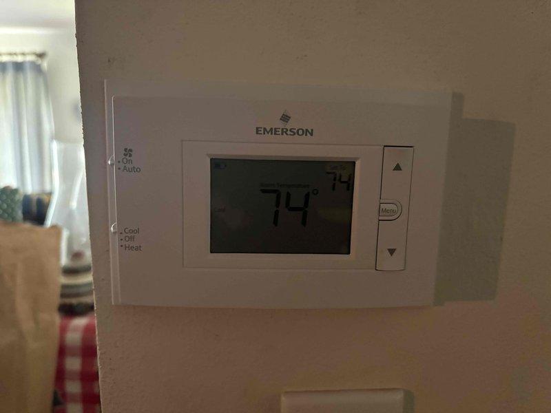 Completed comprehensive heating tune-up on 2-year-old basement furnace unit. Performed full system inspection including burner assembly, heat exchanger, blower motor, and electrical connections. Verified proper operation of condensate pump with all connections secure and drainage functioning correctly. Confirmed thermostat calibration at 74 degrees with system responding appropriately to heat calls.