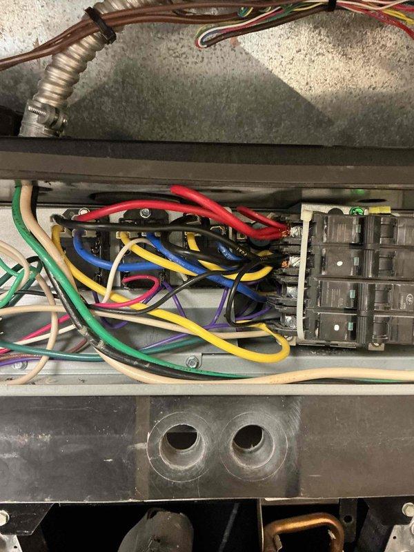 Completed comprehensive heating tune-up on 6-year-old furnace located in laundry room. Performed full system inspection including electrical connections, control board wiring, blower assembly, and heat exchanger components. All electrical terminals were inspected and found secure, control wiring verified for proper connections, and unit tested for safe operation and optimal heating performance.