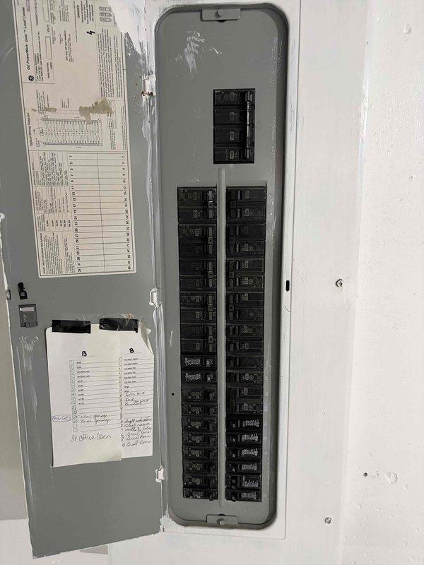 Conducted electrical estimate for installation of eight exterior floodlights around the residential property. Assessed existing electrical panel capacity and circuit availability to support additional outdoor lighting load. Evaluated exterior mounting locations and determined optimal placement for floodlight fixtures to provide adequate illumination coverage while ensuring proper weatherproof installation per code requirements.