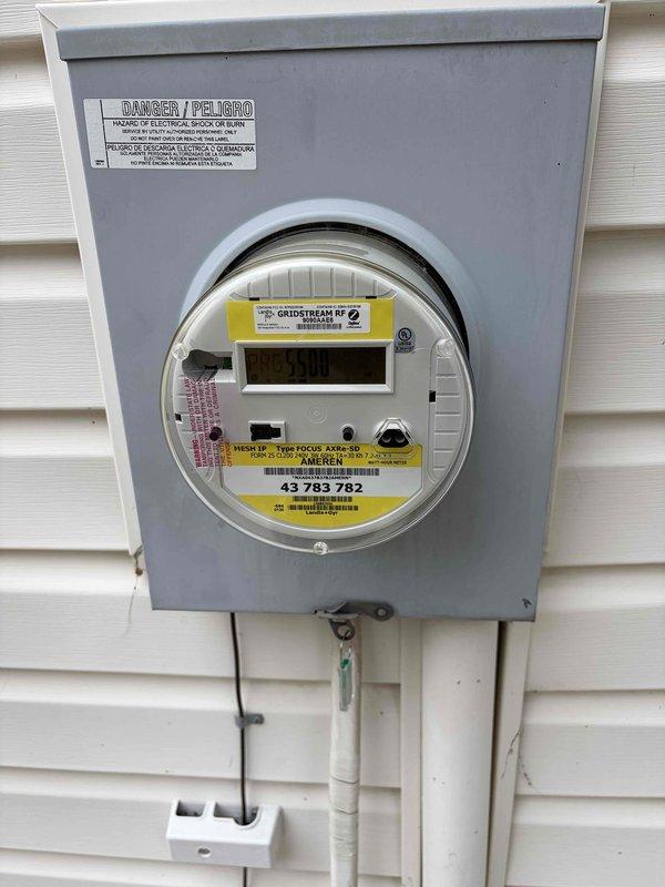 Completed comprehensive annual electrical safety inspection of residential property. Conducted thorough examination of exterior electrical meter assembly, including meter box integrity, warning labels, conduit connections, and digital meter functionality. Inspected interior basement electrical systems, evaluating outlet and switch combinations, wiring condition along exposed studs, and grounding connections near plumbing infrastructure. All components photographed and documented for compliance verification. System found to be operating within normal parameters with no immediate safety concerns identified.