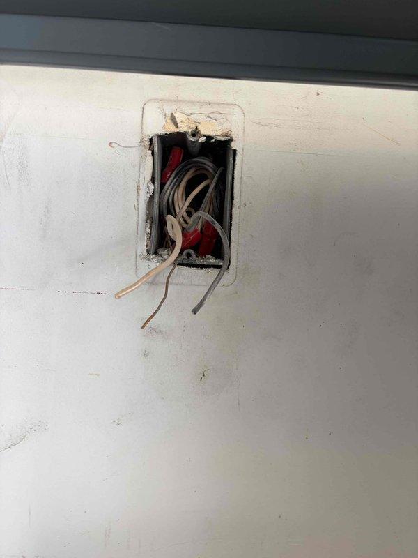 Replaced defective electrical outlet in garage. Removed existing outlet, verified proper wire connections and circuit integrity, installed new outlet with secure terminations, and confirmed proper operation upon completion. Employee discount applied to service.