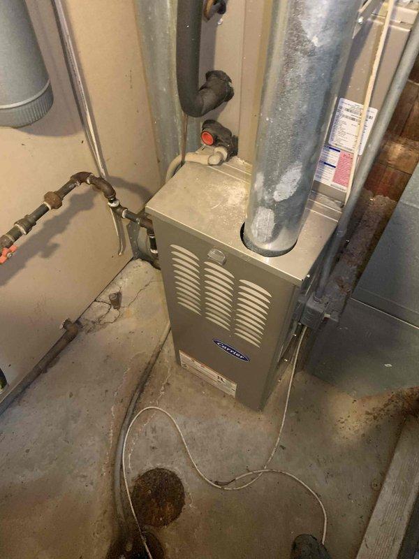 Completed comprehensive preventive maintenance tune-up service on six HVAC units consisting of three air conditioning systems and three furnace units, all under ten years old. Performed standard inspection protocols including electrical measurements with clamp meter, verified amp draws on all units, inspected ductwork connections, checked refrigerant levels on AC units, examined heat exchangers, tested safety controls, and evaluated overall system performance. All units were found to be operating within manufacturer specifications with no immediate repairs required at time of service.
