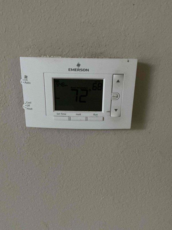 Completed heating tune-up on basement furnace unit. Performed comprehensive system inspection, verified proper operation of all components, and confirmed thermostat functionality with digital display reading 72 degrees. All equipment operating within normal parameters with no issues identified.