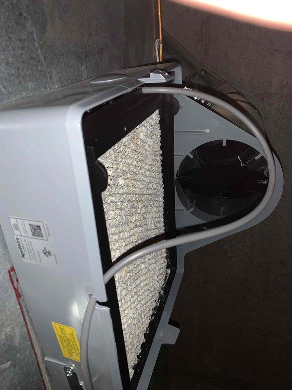 Completed comprehensive heating tune-up on 16-year-old furnace located in basement. Removed and inspected heavily soiled air filter showing significant dust and debris accumulation, which was restricting airflow to the blower assembly. Performed standard maintenance procedures including inspection of electrical connections, pressure switches, and internal components to ensure safe and efficient operation for the heating season.
