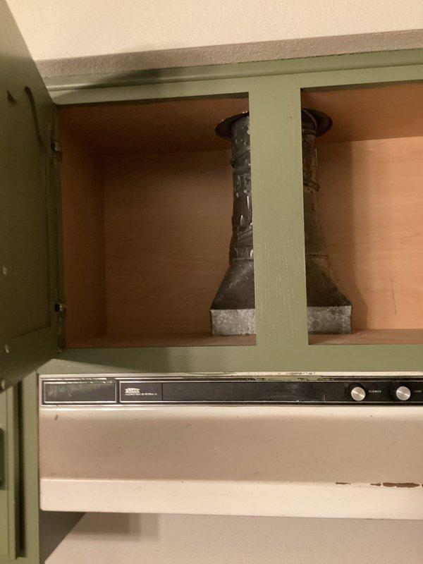 Installed new electrical outlet in cabinet above oven to accommodate microwave installation. Ran circuit from main electrical panel to cabinet location, ensuring proper wire gauge and circuit protection for appliance load requirements. No complications encountered during installation.