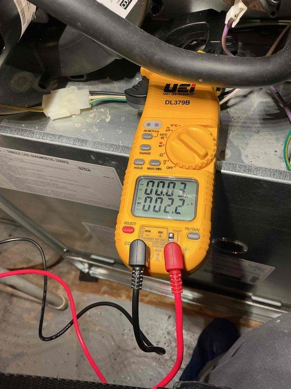 Completed comprehensive heating tune-up on 3-year-old furnace located in basement. Performed full system diagnostics using digital multimeter to verify electrical components, tested voltage and amperage readings on control board and safety circuits, and inspected all mechanical and electrical connections. All systems tested within manufacturer specifications and unit operating properly at time of departure.
