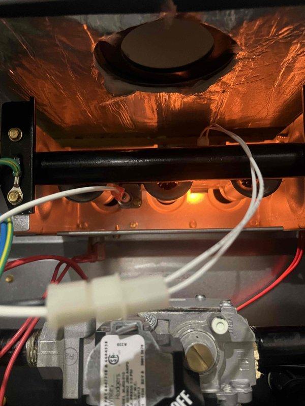 Completed preventive maintenance tune-up on basement furnace unit per Home Depot service agreement. Performed comprehensive system inspection including thermostat operation verification, burner assembly examination, gas valve functionality check, and internal component assessment. All systems tested and confirmed operational with no deficiencies noted.