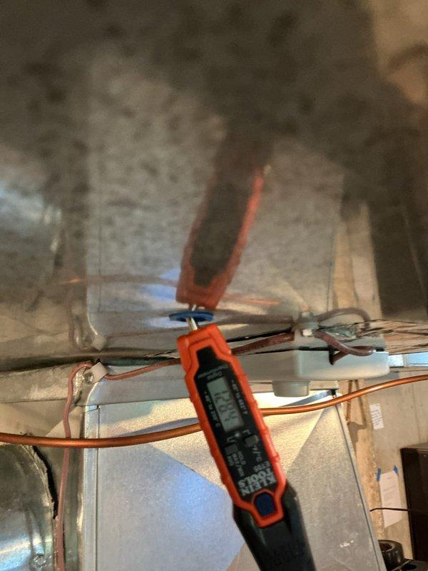 Replaced defective heat kit in HVAC system. Verified electrical connections and tested all circuits with multimeter to ensure proper voltage and amperage readings. System restored to full heating and cooling operation with all components functioning within manufacturer specifications.