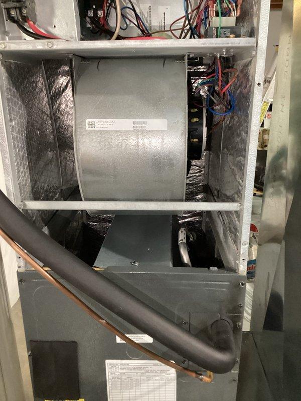 Completed comprehensive heating tune-up on basement furnace unit, performing standard maintenance protocol including inspection of electrical components, contactor assembly, and control systems. Technician examined all wire connections, pressure controls, and internal components, documenting equipment condition with photography for service records.